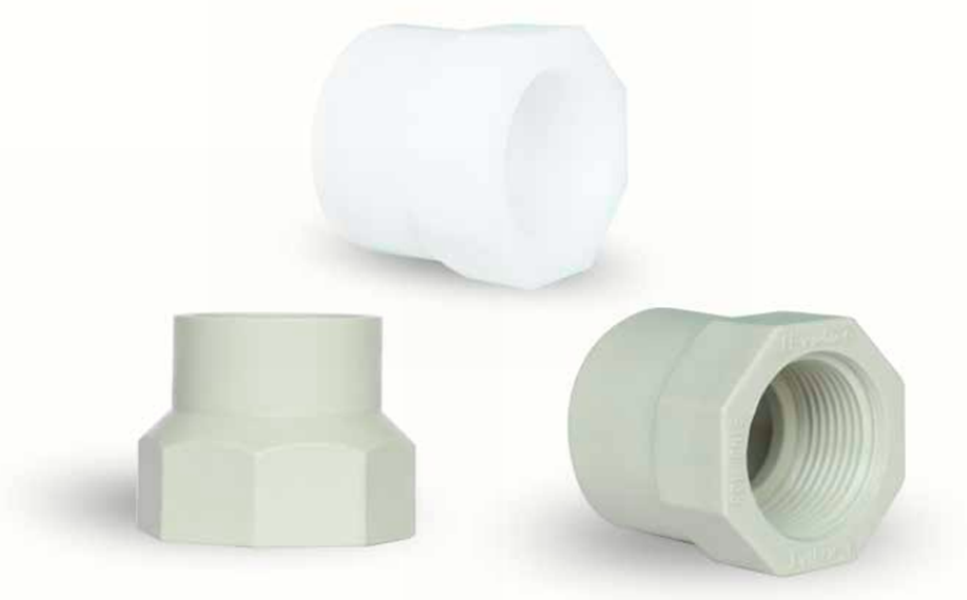 PVDF/PPH內絲接頭(承插式)